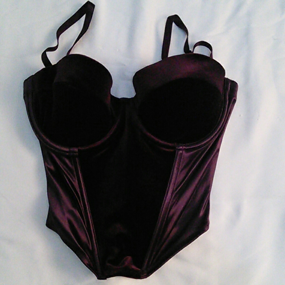 Victoria's Secret velvet bustier